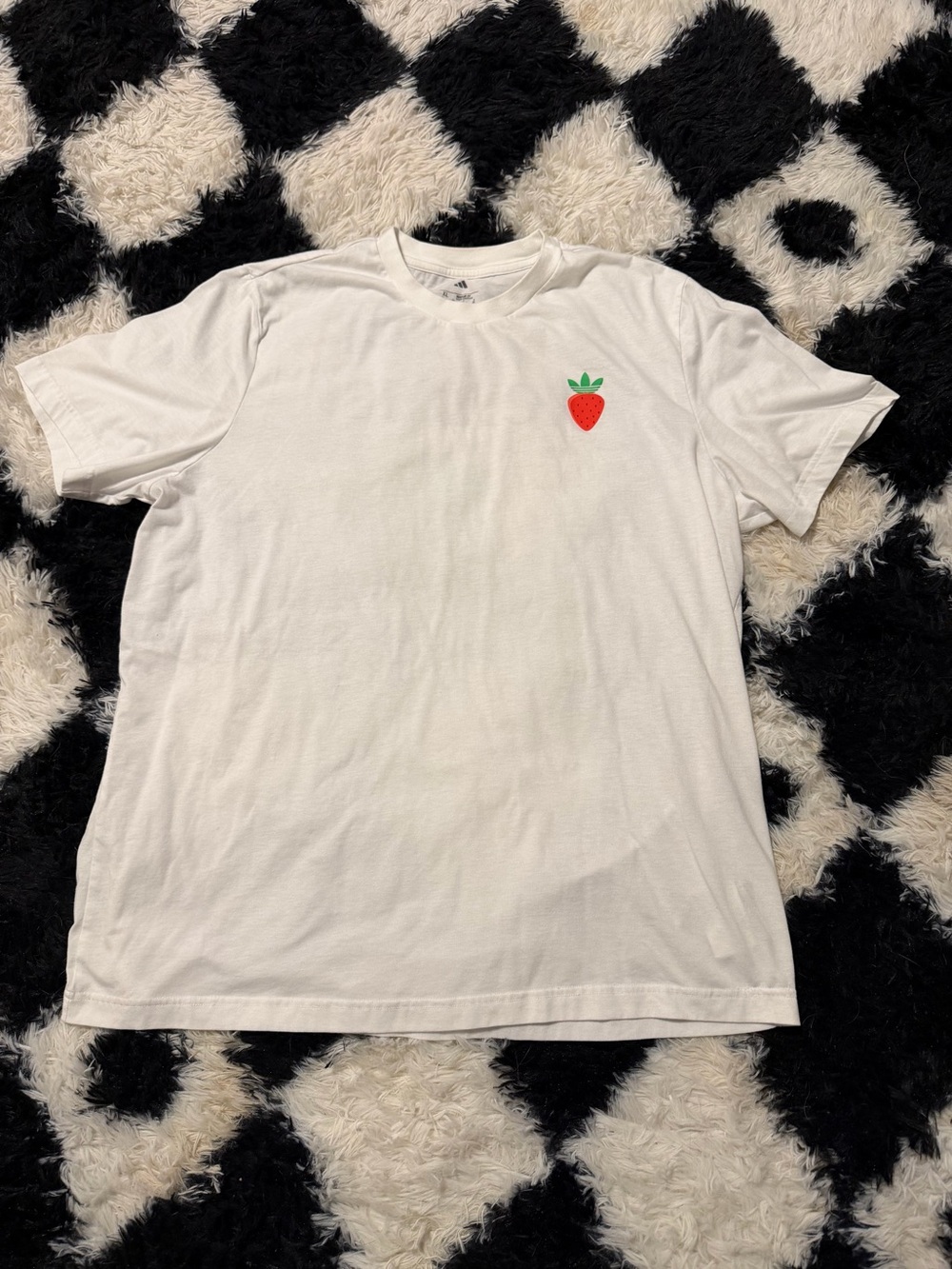 White Men’s Adidas shirt!